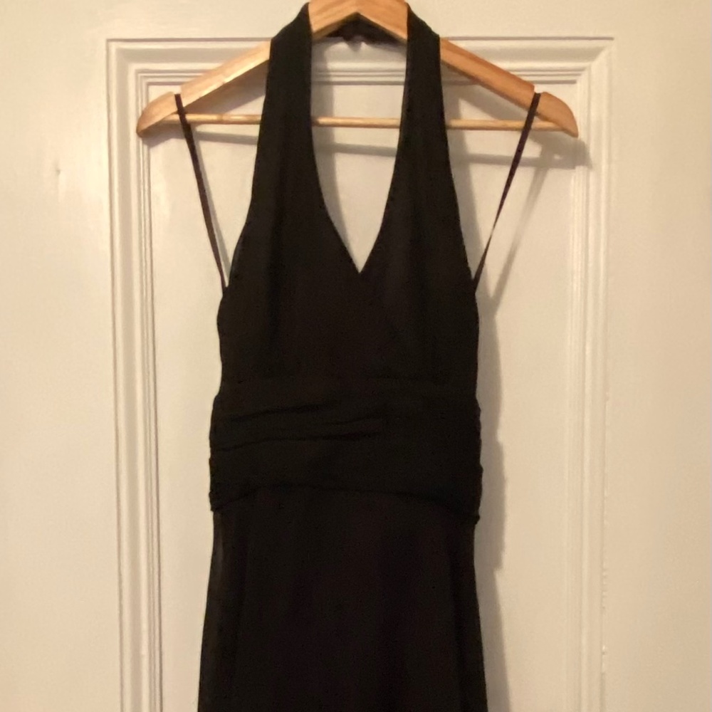 Jessica Black Dress V neck